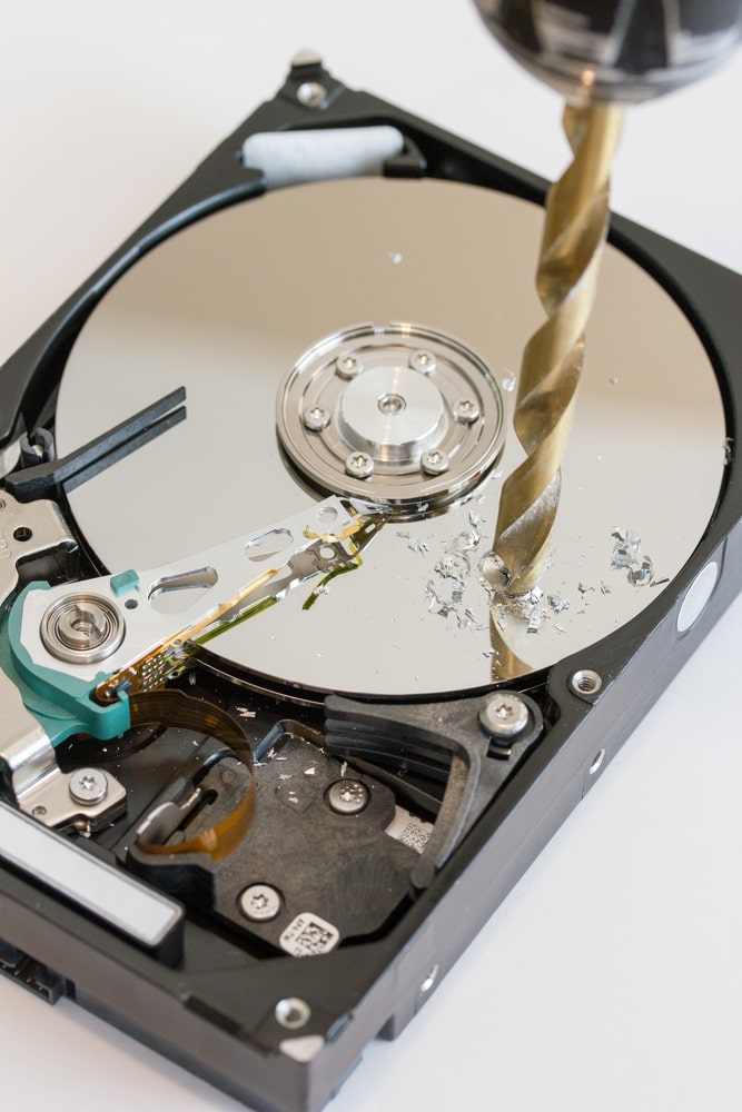 enterprise hard drive destruction
